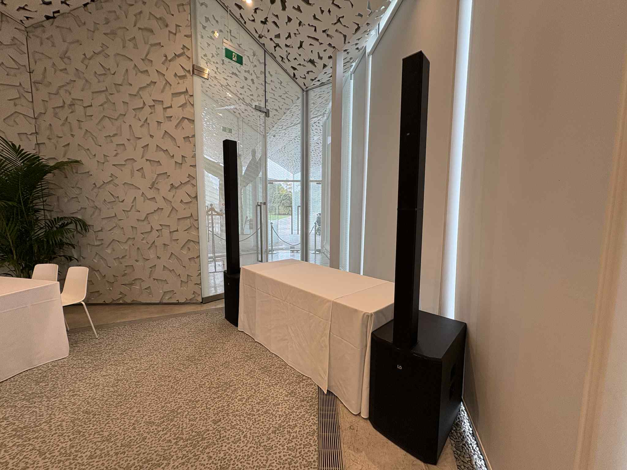 Wedding Reception Sound System at Ilex